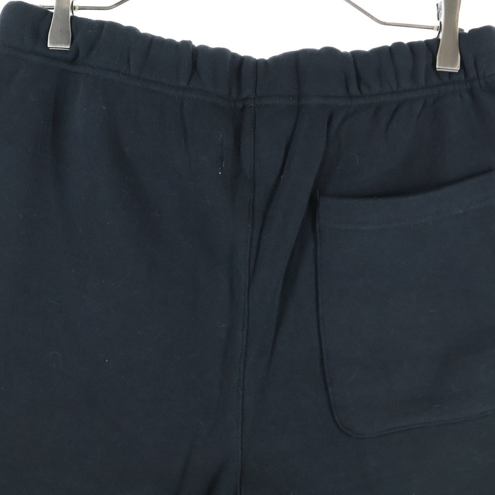 FEAR OF GOD ESSENTIALS(フィアオブゴッド エッセンシャルズ) SHORT PANTS ロゴプリント スウェットハーフパンツ ショーツ ブラック
