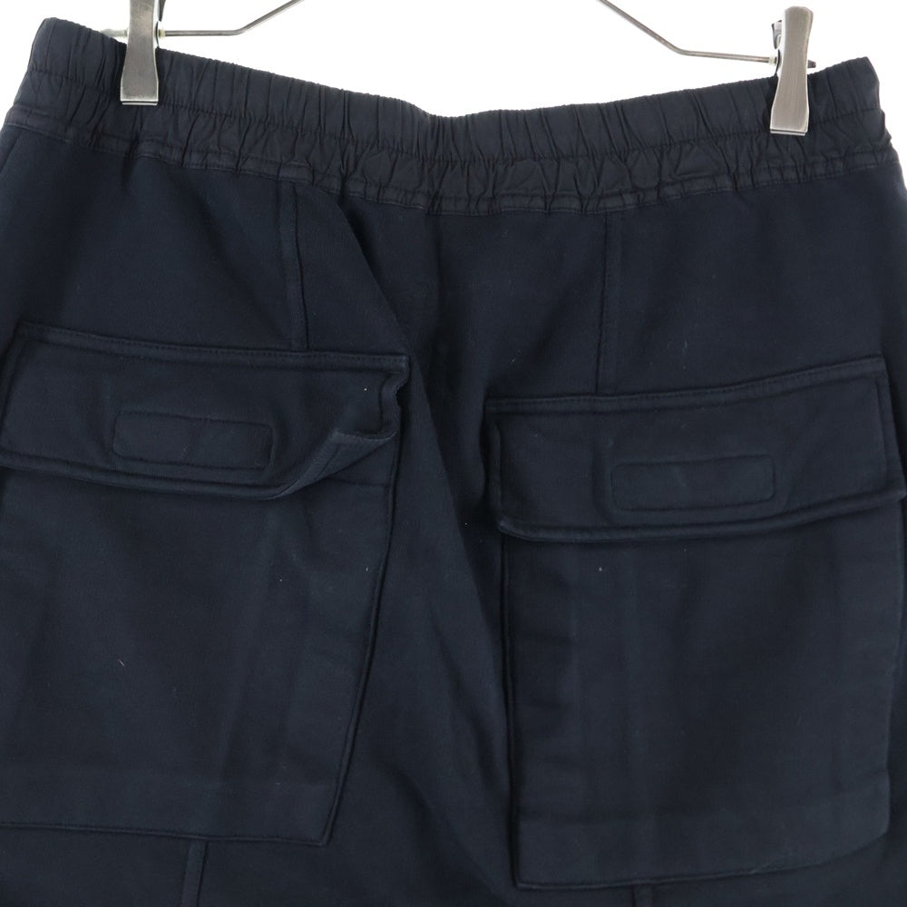 DRKSHDW(ダークシャドウ) 14AW Drawstring Saruel Pants ドローストリング スウェットサルエルパンツ ブラック DU14F4374-F