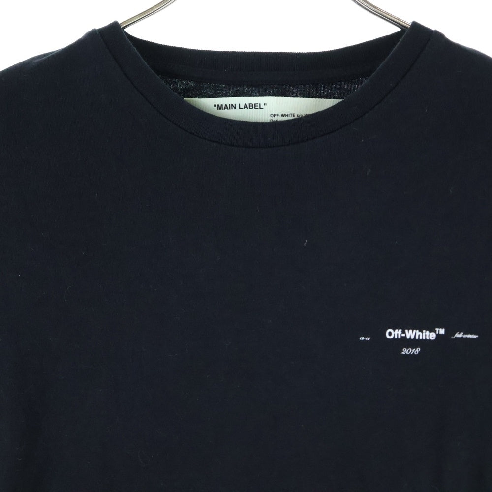 OFF-WHITE(オフホワイト) 18AW Maker Arrows T-shirt 半袖Tシャツ ブラック OMAA027E18185024