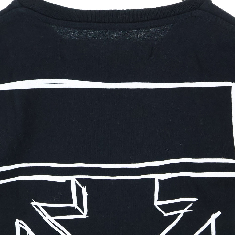 OFF-WHITE(オフホワイト) 18AW Maker Arrows T-shirt 半袖Tシャツ ブラック OMAA027E18185024