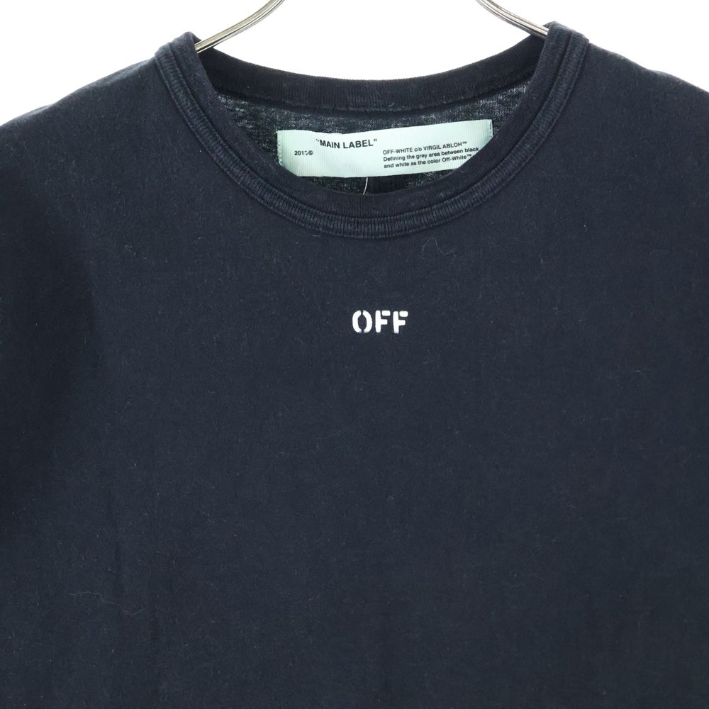 OFF-WHITE(オフホワイト) 18SS Arrows Hands T-shirt 半袖Tシャツ カットソー ブラック OMAA002S18185092