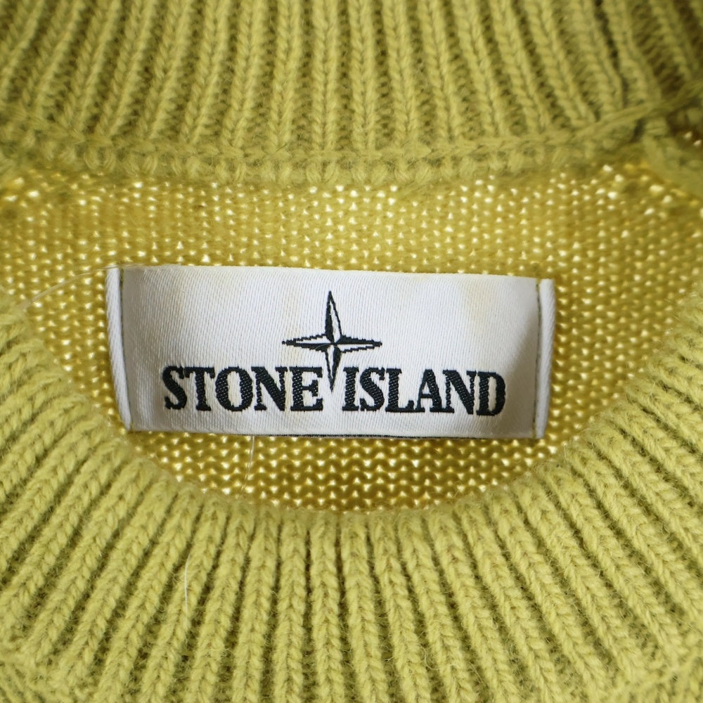 STONE ISLAND(ストーンアイランド) Knit Sweater ロゴワッペン クルー