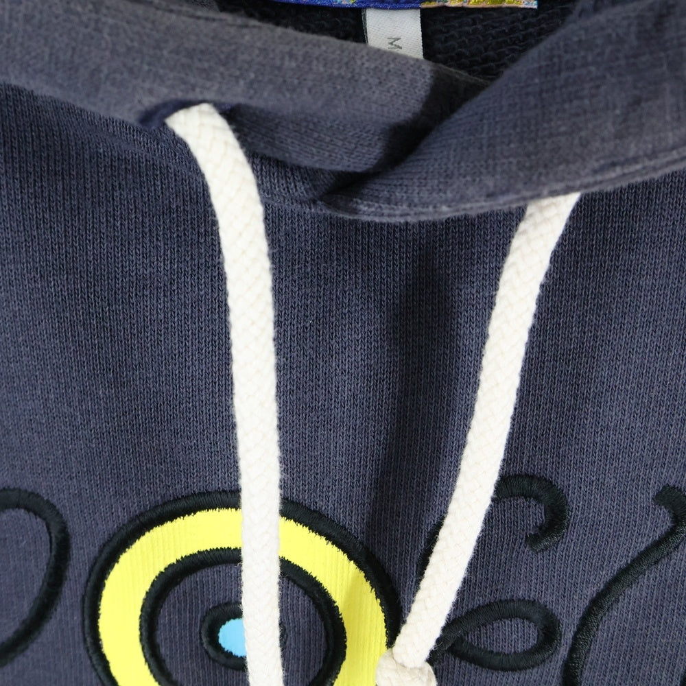 LOEWE(ロエベ) Hoodie ロゴ刺繍 プルオーバースウェットパーカー フーディー グレー H664Y25J04