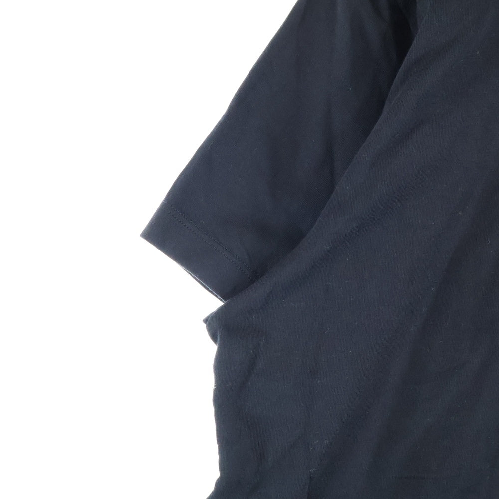 LOEWE(ロエベ) T-Shirt アナグラムロゴ刺繍 半袖Tシャツ ブラック H526341XAI