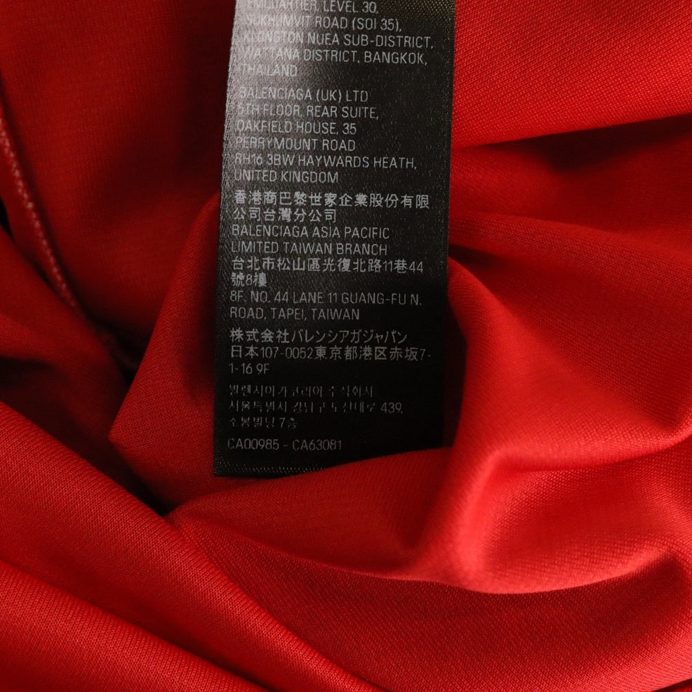 BALENCIAGA(バレンシアガ) 24SS Paris Soccer Oversized T-Shirt Tokyo Aoyama パリ サッカーシリーズ 青山限定 オーバーサイズ サッカージャージ ユニフォーム 半袖Tシャツ 777705 TPVR5