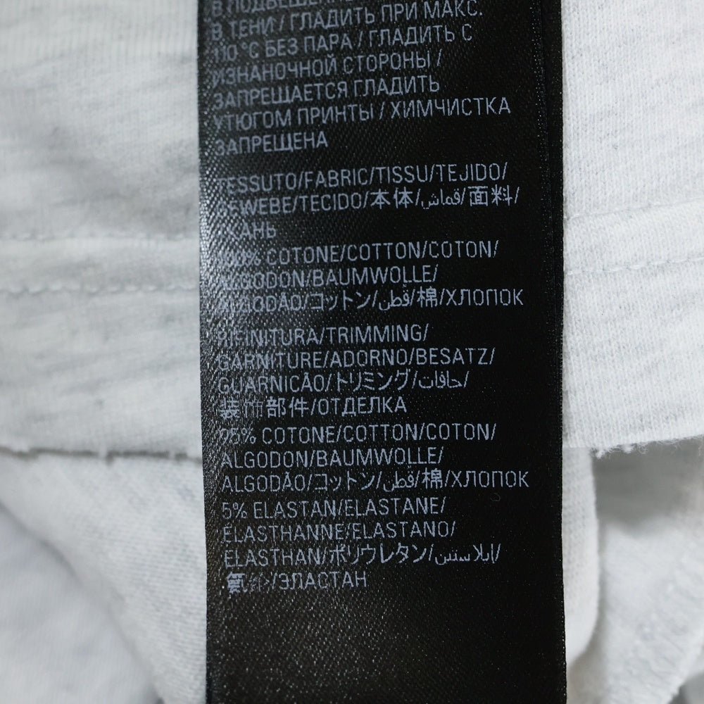 BALENCIAGA(バレンシアガ) 24SS Music Archive Series Connected L/S T-Shirt アーカイブロゴ ダメージ加工 長袖Tシャツ ロンT グレー 781245 TQVA1