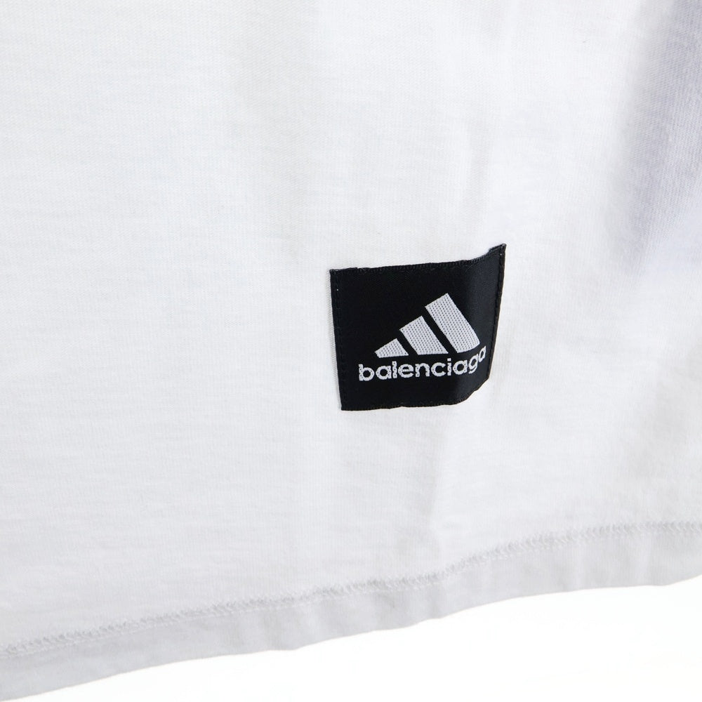 BALENCIAGA(バレンシアガ) 23SS ×adidas Inside Out T-Shirt アディダス インサイドアウト 半袖Tシャツ ホワイト 731769 TNVA6