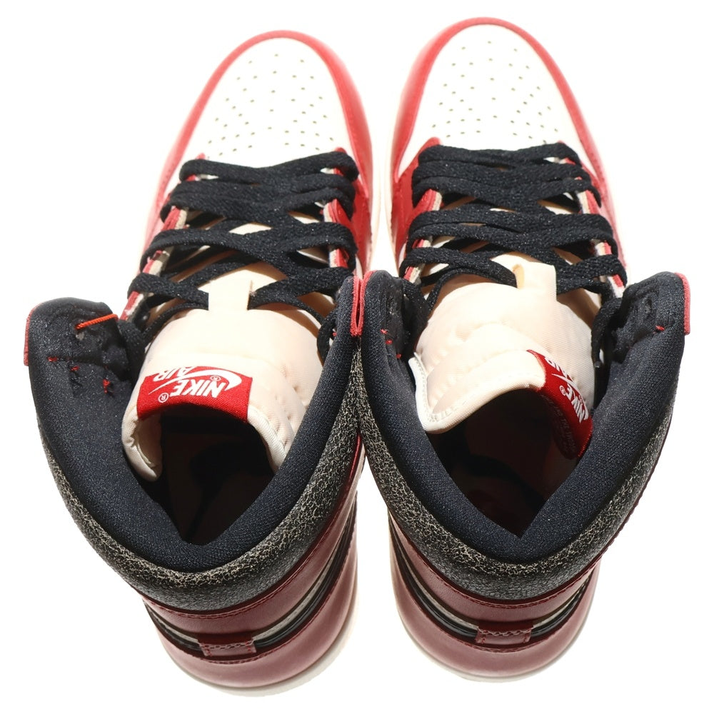 NIKE(ナイキ) AIR JORDAN 1 HIGH OG LOST & FOUND CHICAGO DZ5485-612 エアジョーダン1 ロスト&ファウンド シカゴ ハイカットスニーカー US10/28cm ホワイト/レッド