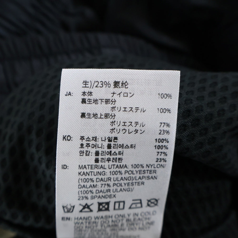 THUG CLUB(サグクラブ) ×adidas WOVEN TRACKPANTS アディダス ロゴプレート ナイロントラックパンツ グレー KC2200