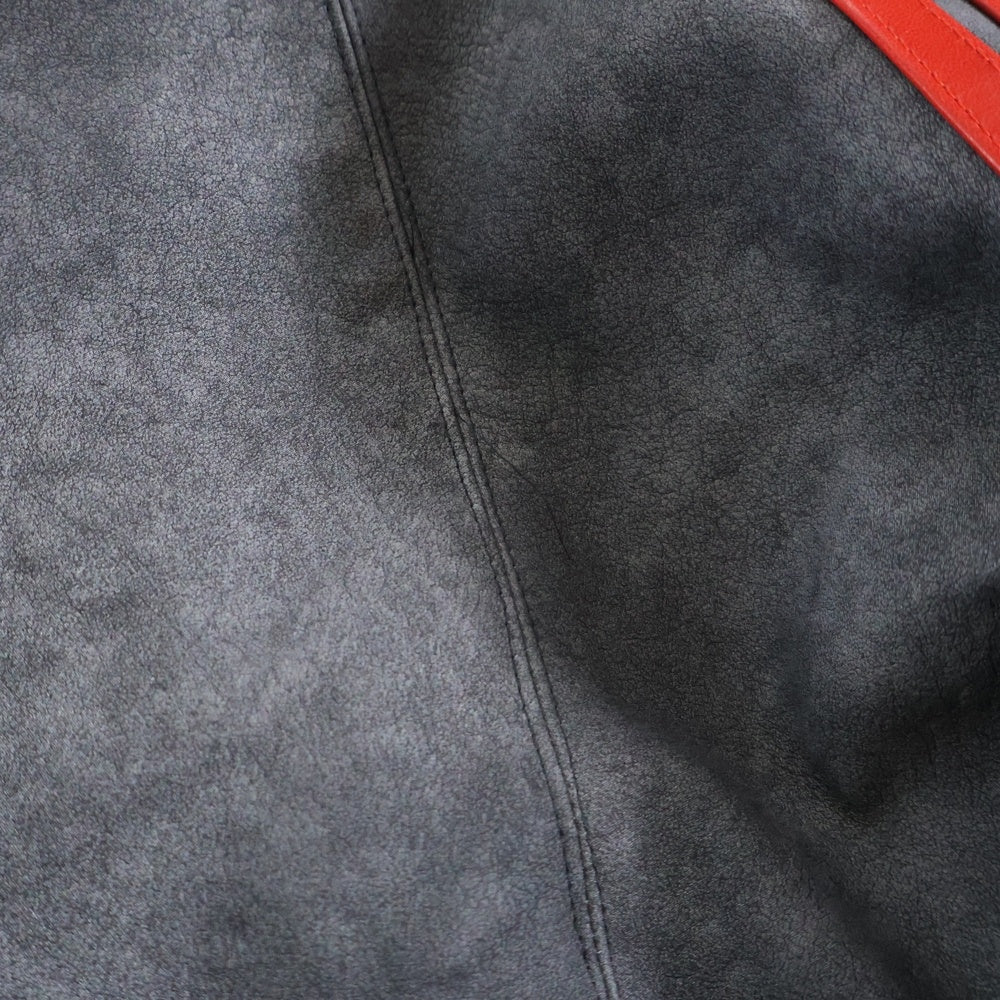 THUG CLUB(サグクラブ) ×adidas TEAMGEIST FAUX LEATHER JACKET アディダス ロゴプレート フェイクレザージャケット KC2231