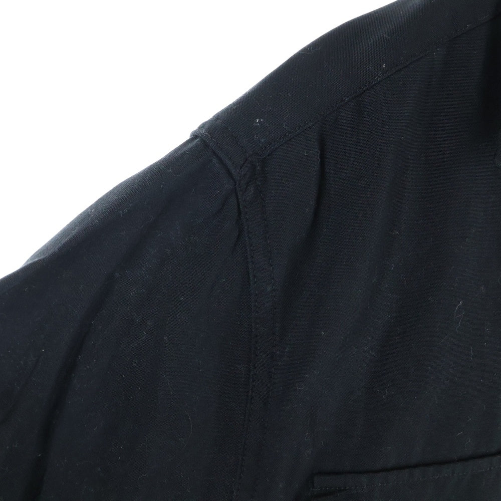 WACKO MARIA(ワコマリア) ×BUDSPOOL バッズプール フロント刺繍 半袖シャツ ブラック