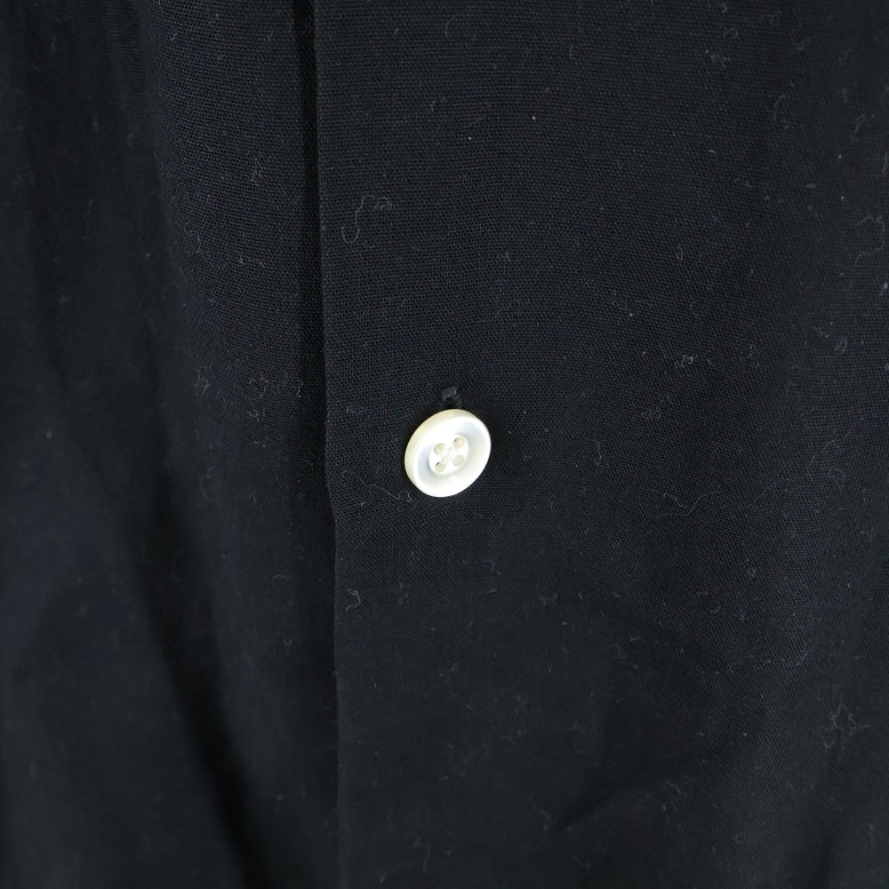 WACKO MARIA(ワコマリア) ×BUDSPOOL バッズプール フロント刺繍 半袖シャツ ブラック