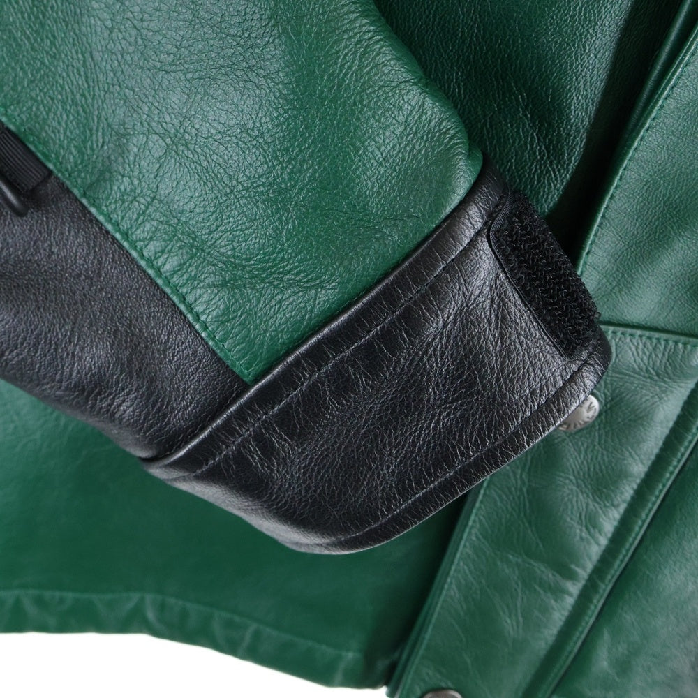 SUPREME(シュプリーム) 18AW ×THE NORTH FACE Leather Mountain Parka ノースフェイス レザーマウンテンパーカー フーディー グリーン NP61807I