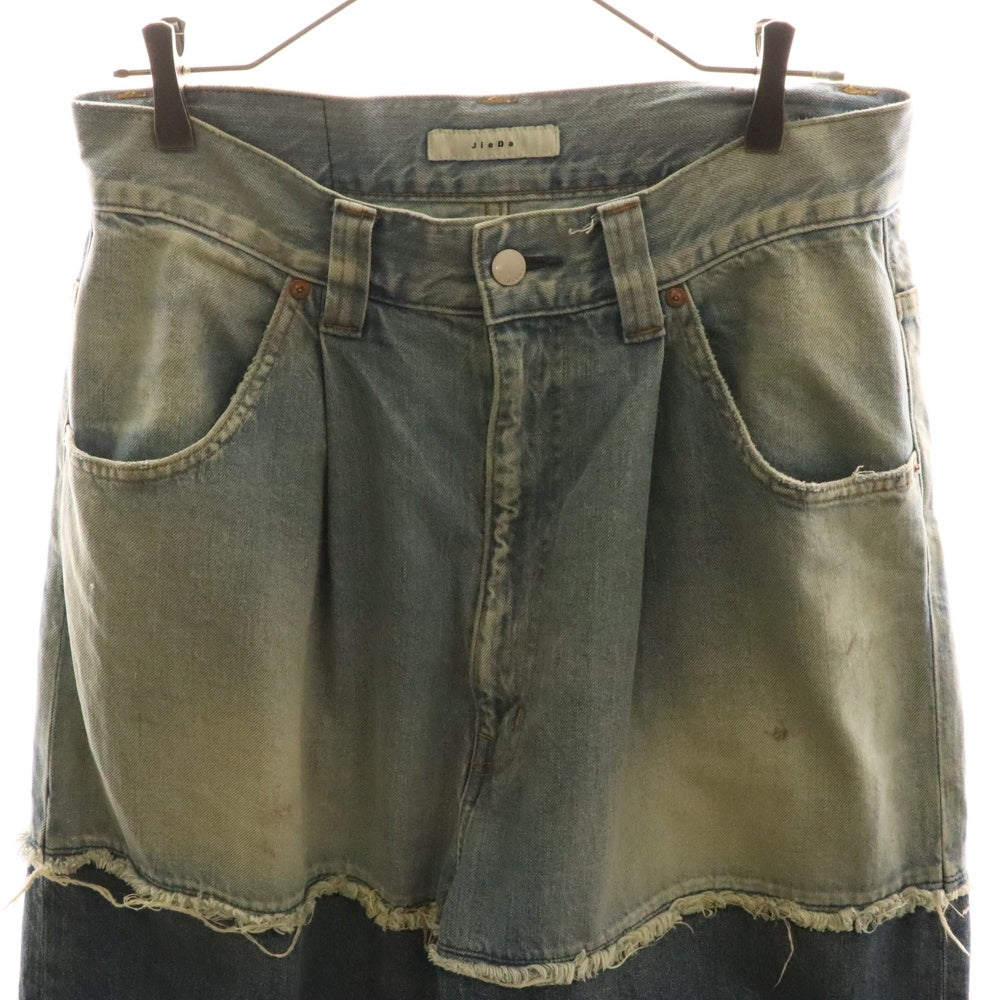 Jieda(ジエダ) 23AW 2TONE BAGGY DENIM PANTS 2トーン バギーデニムパンツ インディゴ Jie-23W-PT02