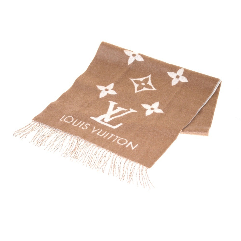 LOUIS VUITTON(ルイヴィトン) モノグラム エシャルプ レイキャビック カシミヤ マフラー ベージュ M76067