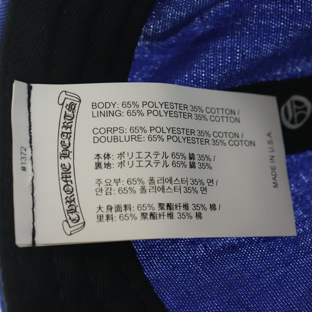 CHROME HEARTS(クロムハーツ) LA Exclusive CH Baseball Cap エンブロイダリーロゴ ベースボールキャップ 帽子 ブルー/ホワイト