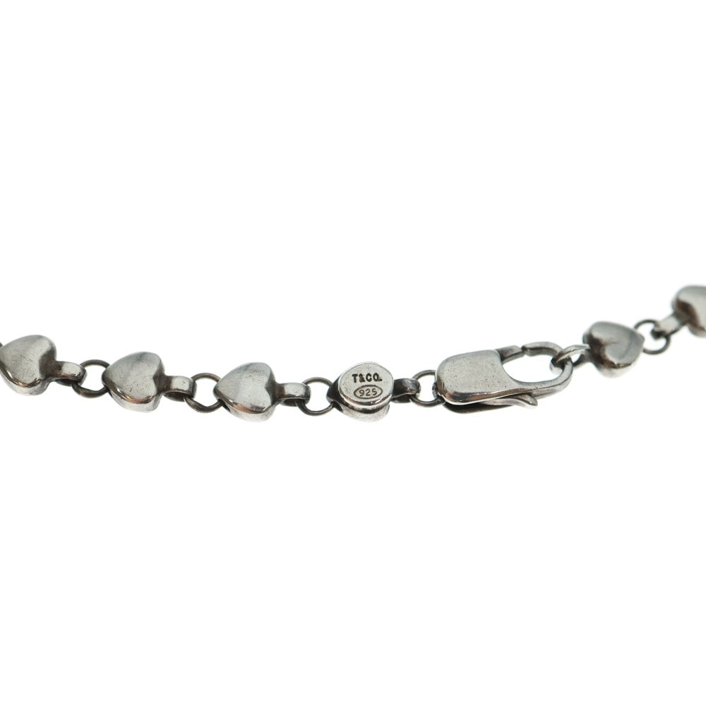 TIFFANY & Co.(ティファニー) パフハート ブレスレット アンクレット シルバー