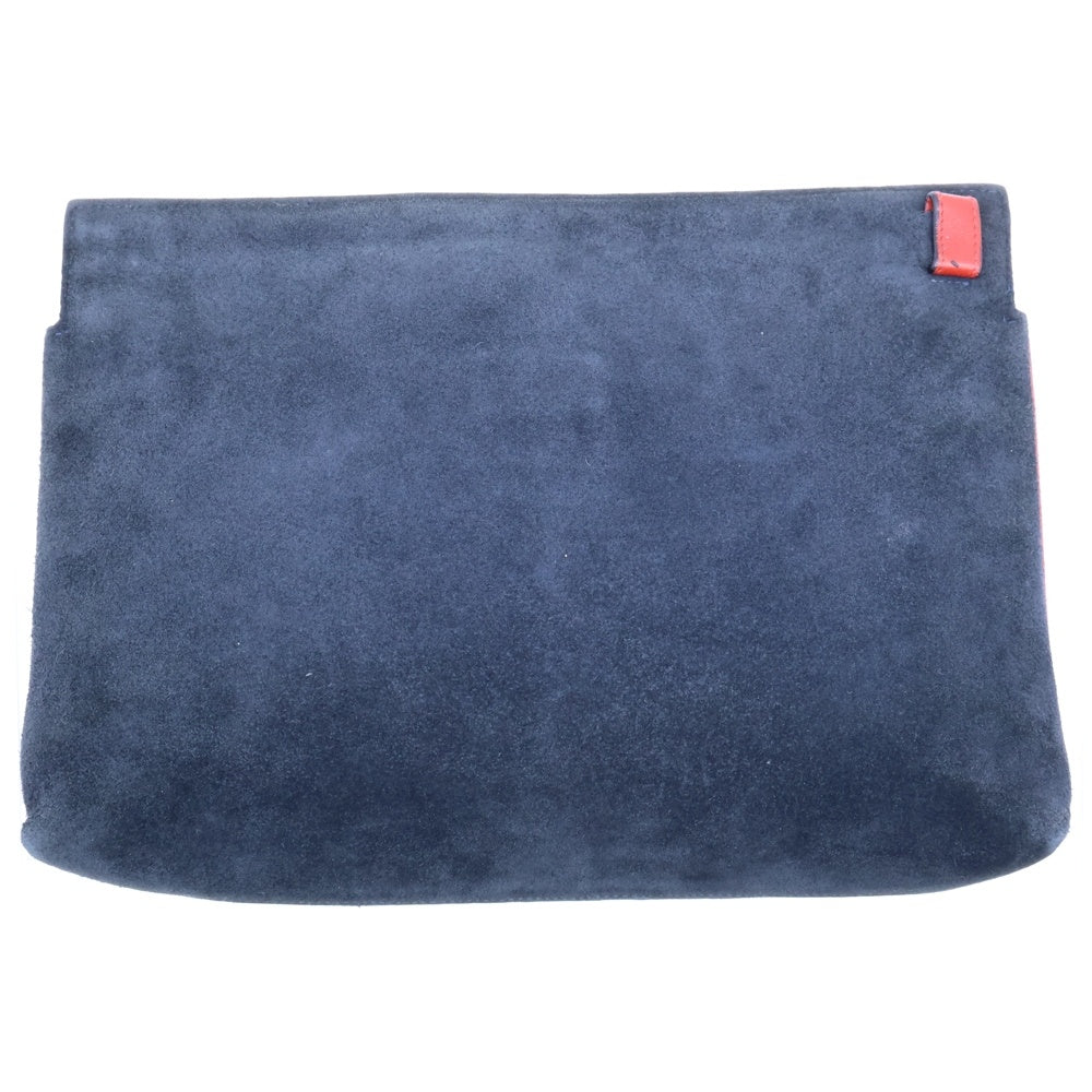 LOEWE(ロエベ) アナグラム レザー クラッチバッグ ブラック