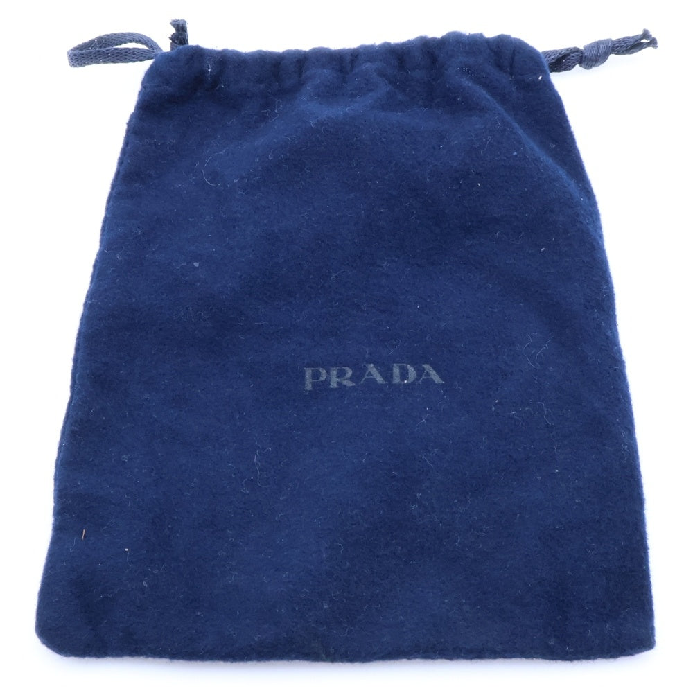 PRADA(プラダ) GACHA BELT ロゴベルト ガチャベルト ネイビー 2C4857 RM2983