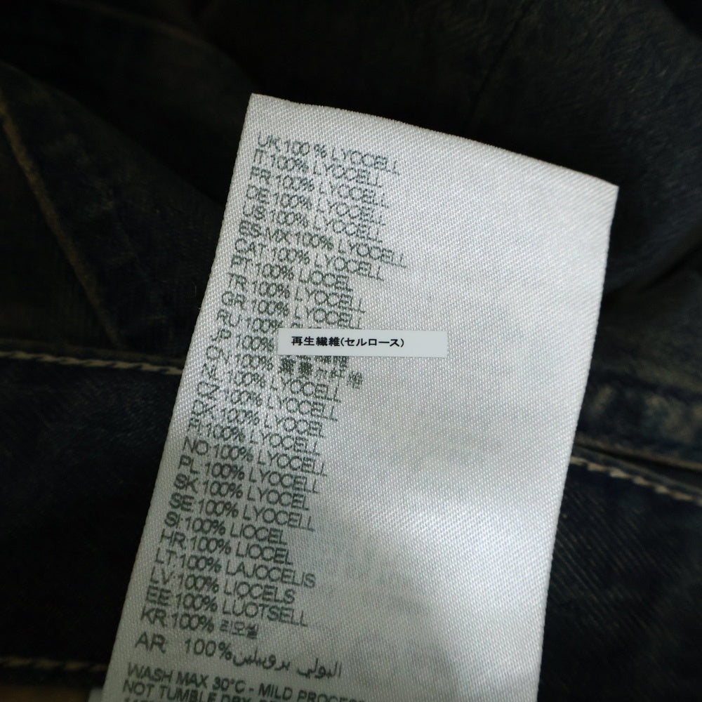 DIESEL(ディーゼル) RELAXED 1996 ウォッシュド加工 デニムパンツ レディース インディゴ D-SIRE-S2