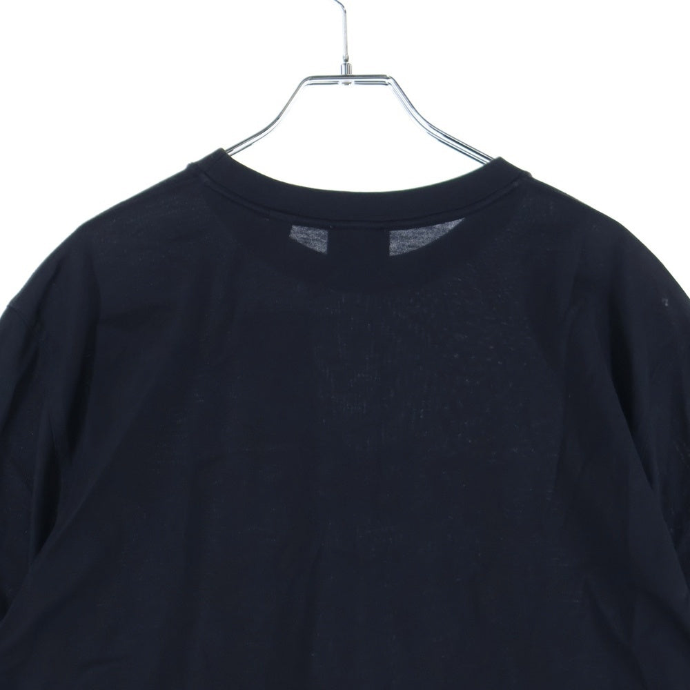 BURBERRY(バーバリー) フロントロゴプリント 半袖Tシャツ カットソー ブラック 8009494