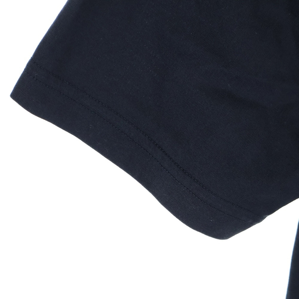 BURBERRY(バーバリー) フロントロゴプリント 半袖Tシャツ カットソー ブラック 8009494