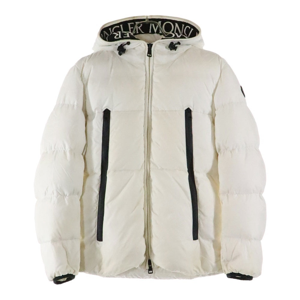 MONCLER(モンクレール) MONTCLA モンクラー ロゴジップアップ ダウンジャケット ホワイト E20914194385 C0300