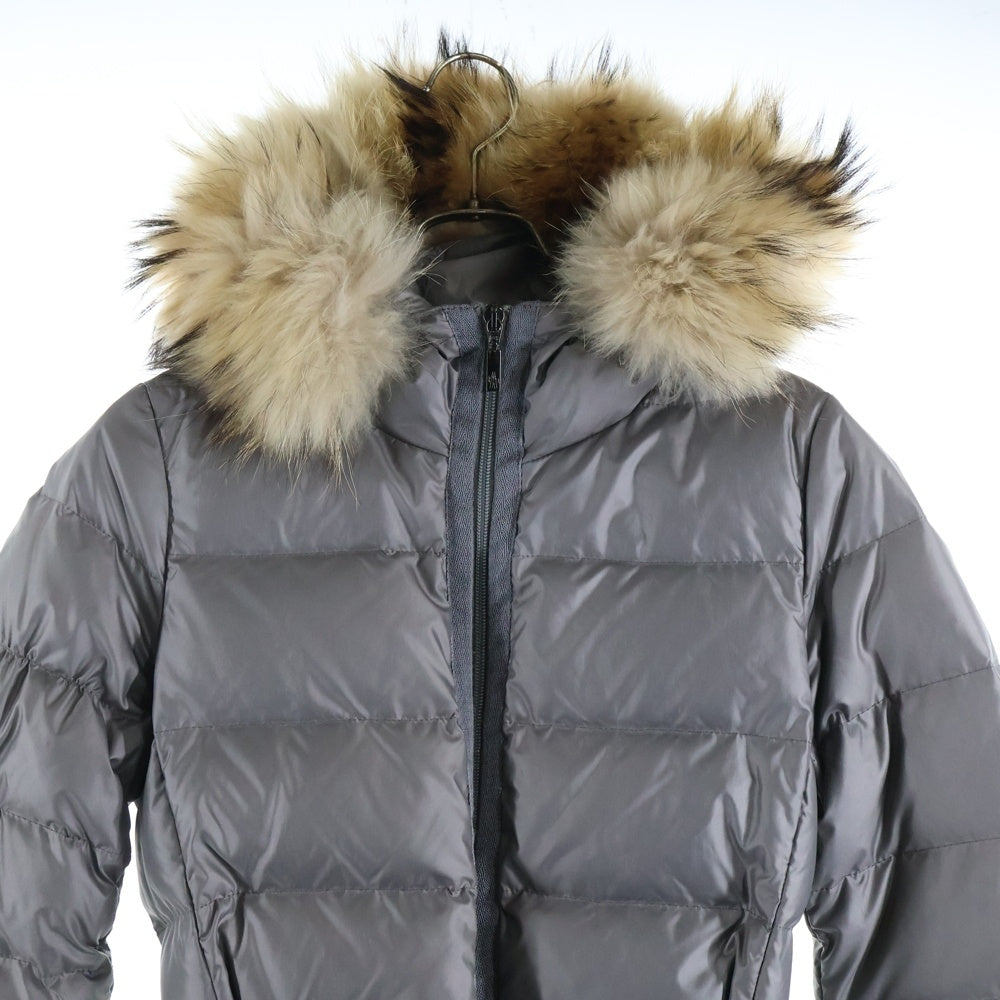 MONCLER(モンクレール) NANTESFUR ファー ダウンコート ダウン