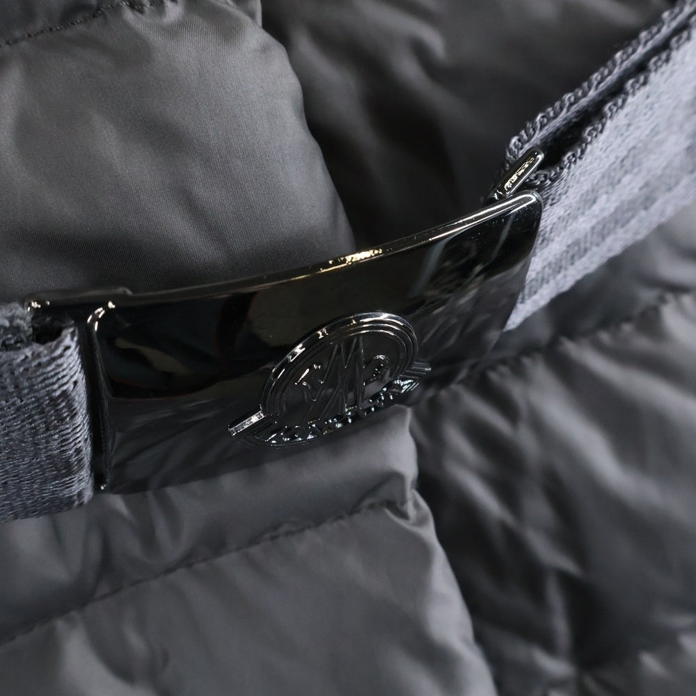 MONCLER(モンクレール) NANTESFUR ファー ダウンコート ダウンジャケット グレー レディース 220934999020