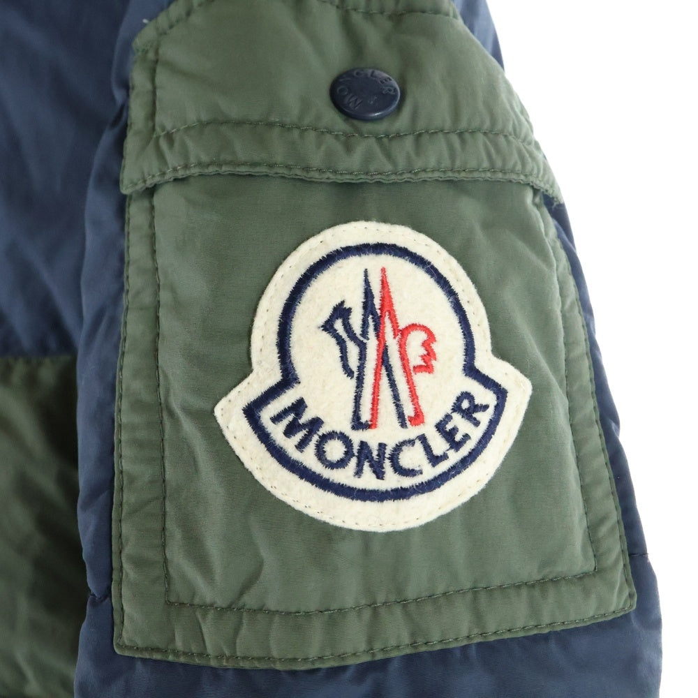 MONCLER(モンクレール) ×eYe COMME des GARCONS JUNYA WATANABE MAN ダウンジャケット ネイビー/カーキ WT-J107