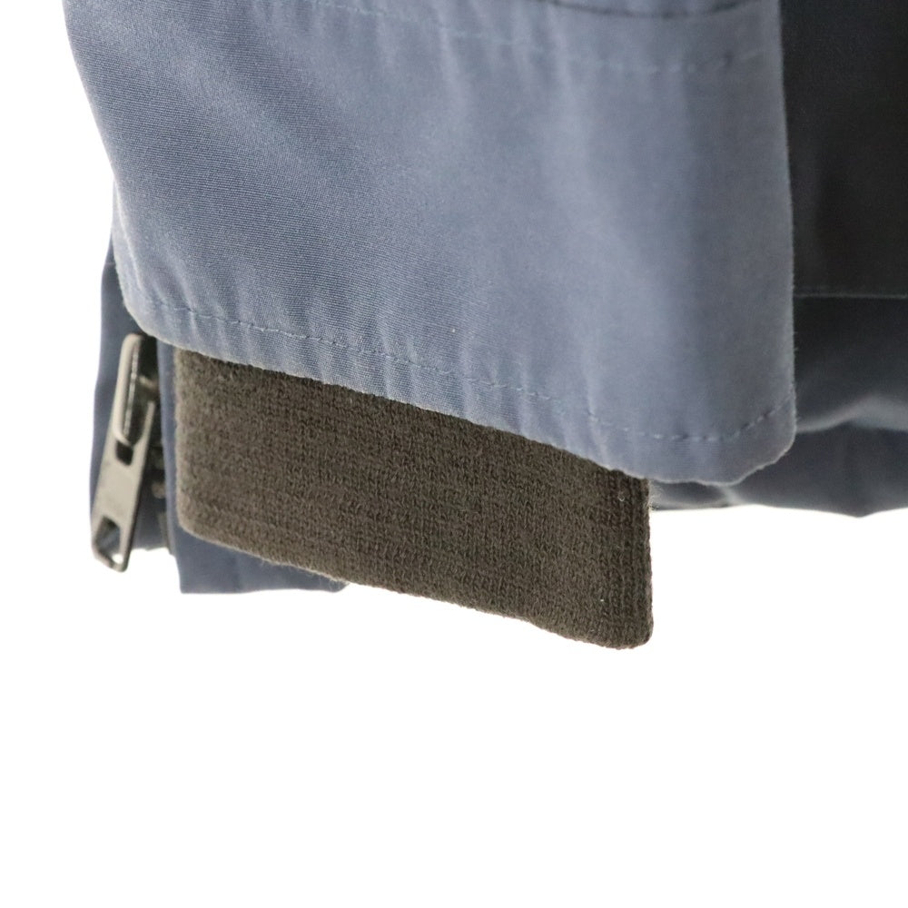 CANADA GOOSE(カナダグース) JASPER ジャスパー ロゴデザインモチーフ マルチポケット フーデッド ジップアップ ダウンジャケット ネイビー 68F8490