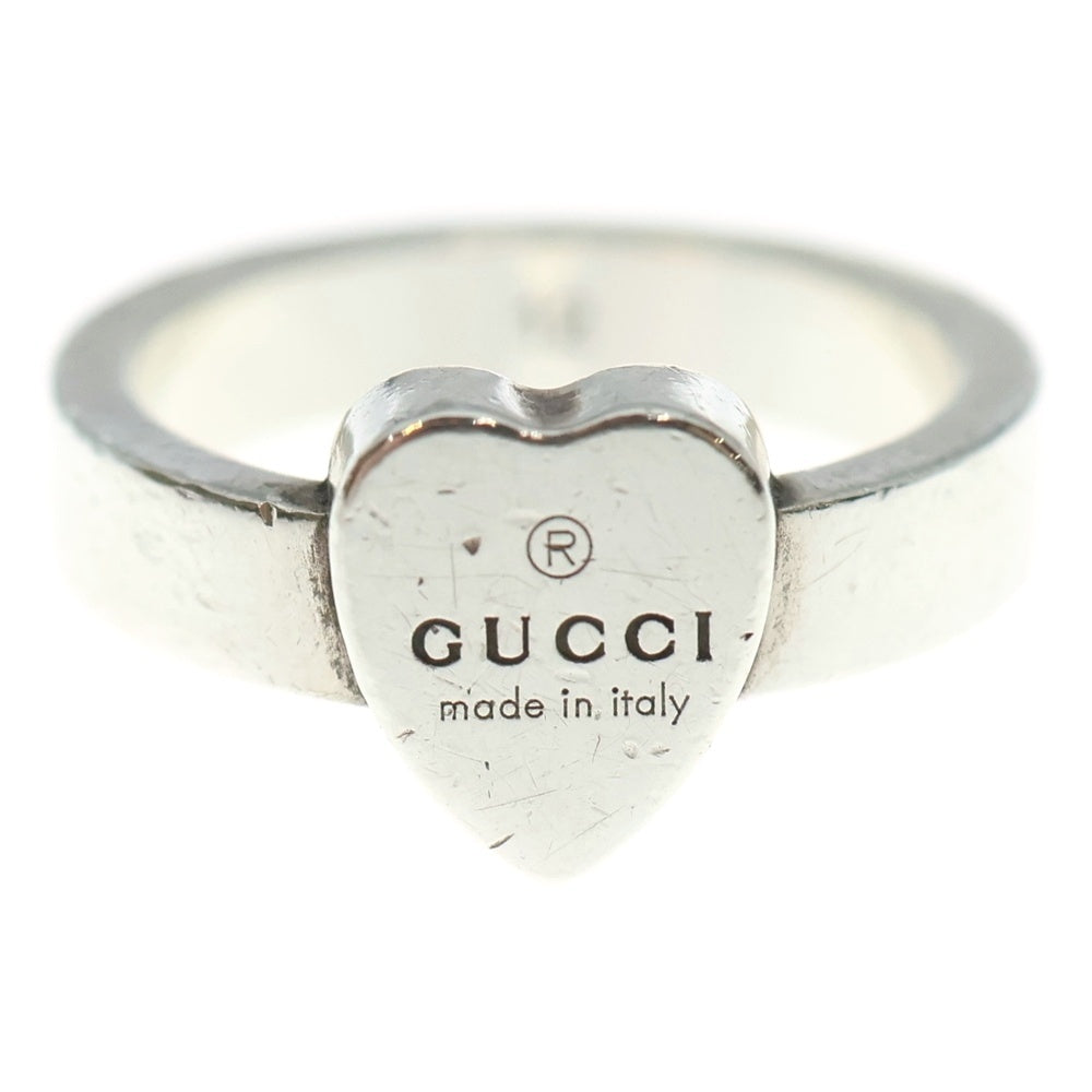 GUCCI(グッチ) HEART RING ハートリング シルバー