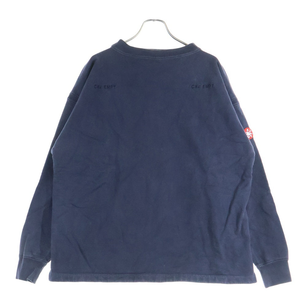 c.e cav empt(シーイー) CREWNECK SWEAT クルーネック スウェットトレーナー ブラック