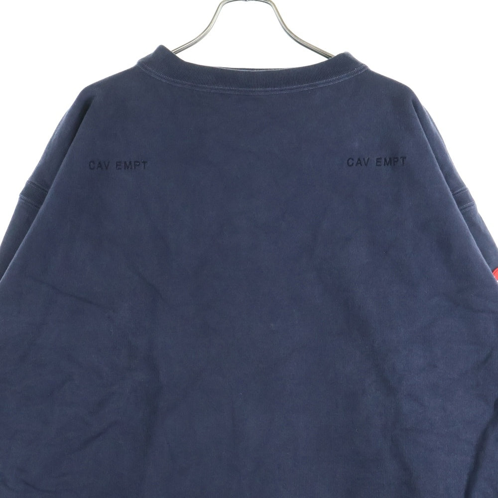 c.e cav empt(シーイー) CREWNECK SWEAT クルーネック スウェットトレーナー ブラック