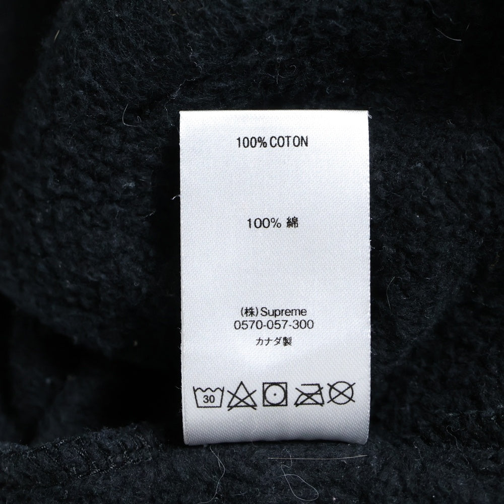 SUPREME(シュプリーム) 20SS WORLD FAMOUS ZIP UP HOODIE ワールド フェイマス ジップアップ フーディー スウェットパーカー ブラック