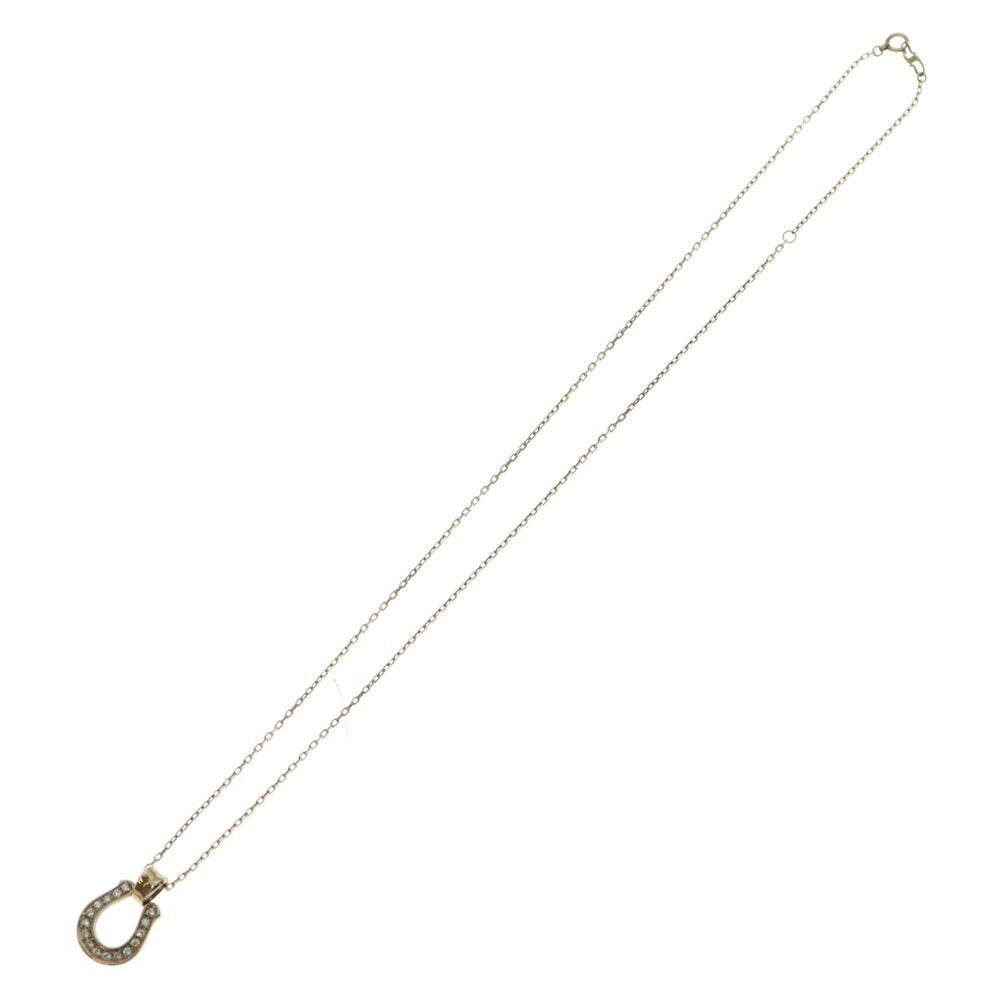 Sympathy of Soul(シンパシーオブソウル) 10K Horseshoe Lg w/D ラージホースシュー ダイヤモンドネックレス イエローゴールド SO-P1302GD