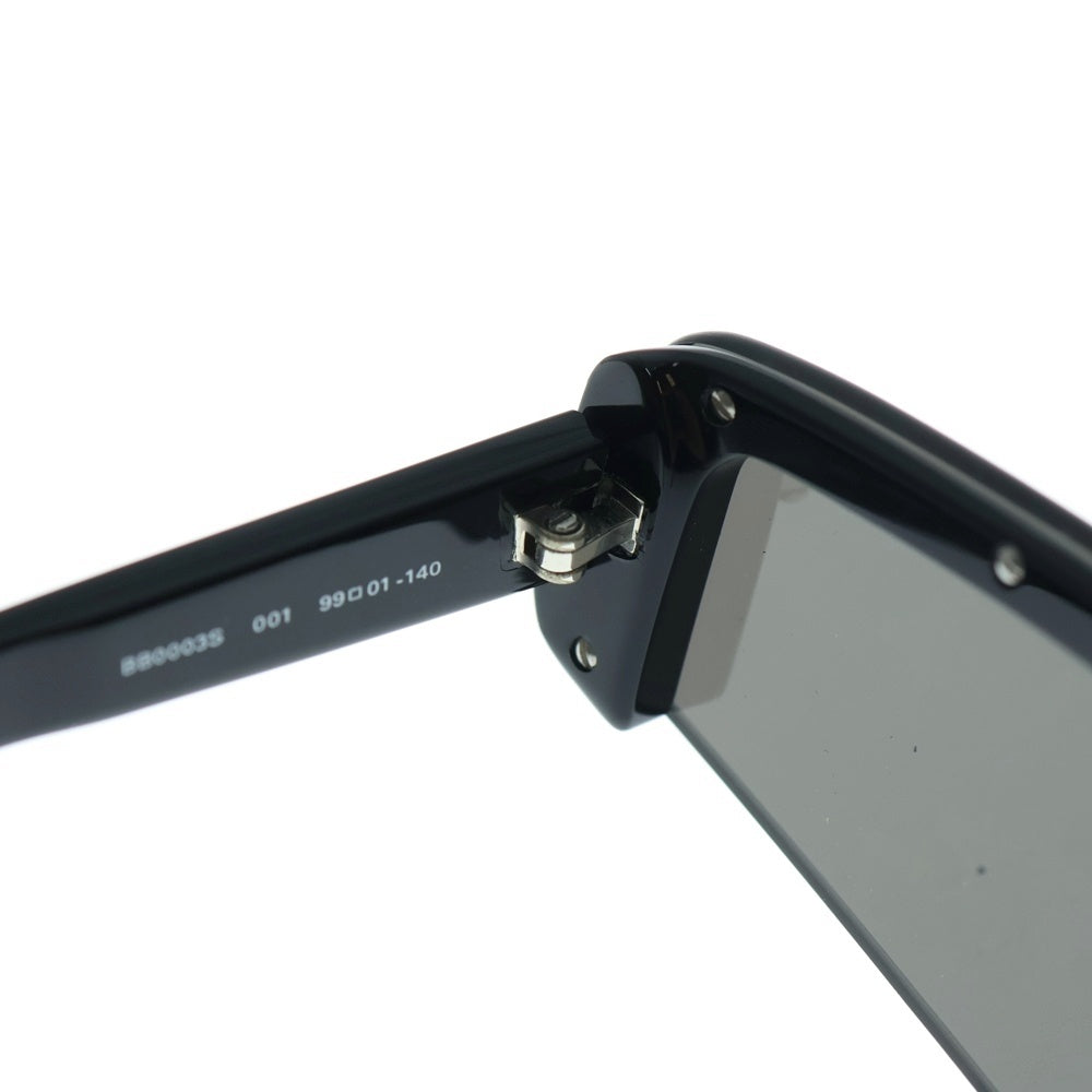 BALENCIAGA(バレンシアガ) Ski Rectangle スキー サングラス 眼鏡 アイウェア ブラック BB0003S