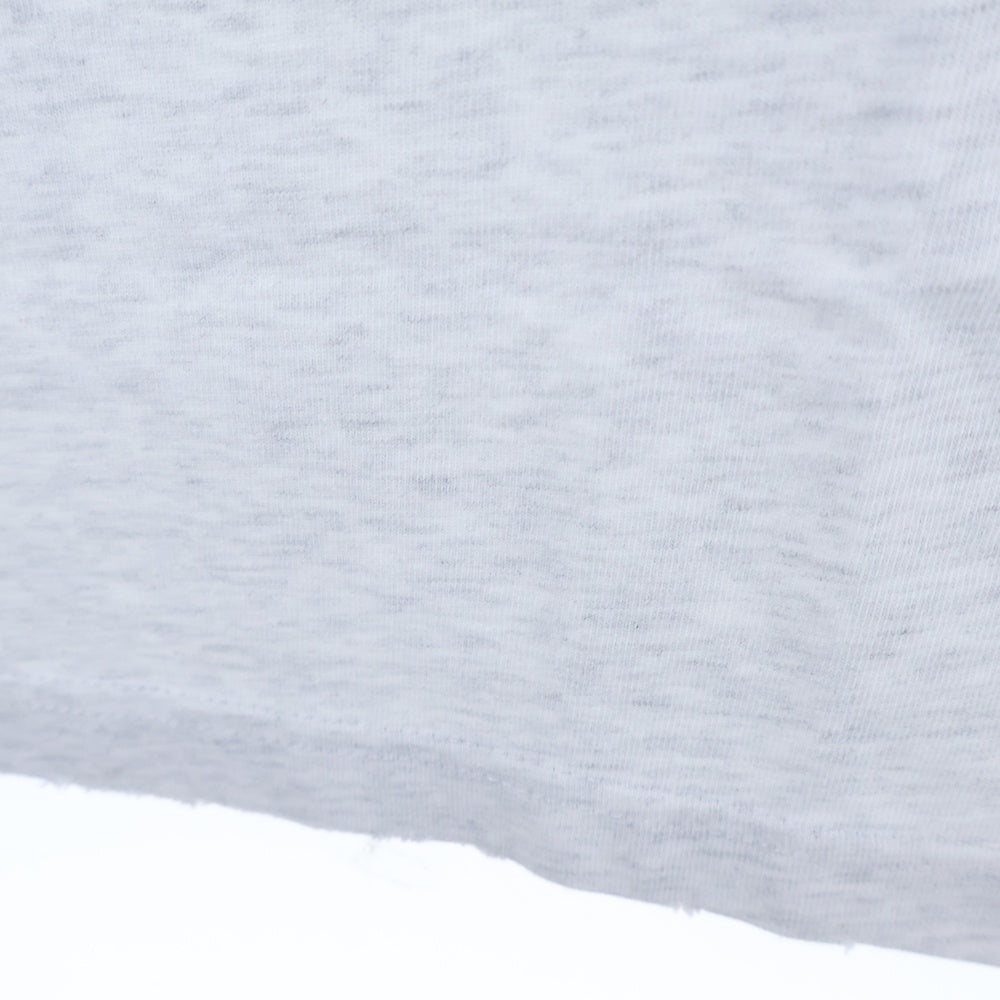 BALENCIAGA(バレンシアガ) 24SS Music Archive Series Connected T-Shirt アーカイブロゴ ダメージ加工 半袖Tシャツ グレー 744457 TQVA6