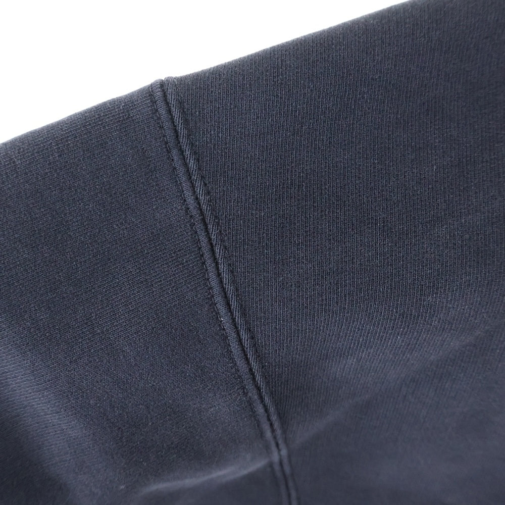 BALENCIAGA(バレンシアガ) BFRND Series Hoodie ダメージ加工 プルオーバースウェットパーカー フーディー ブラック 739024 TQVG7