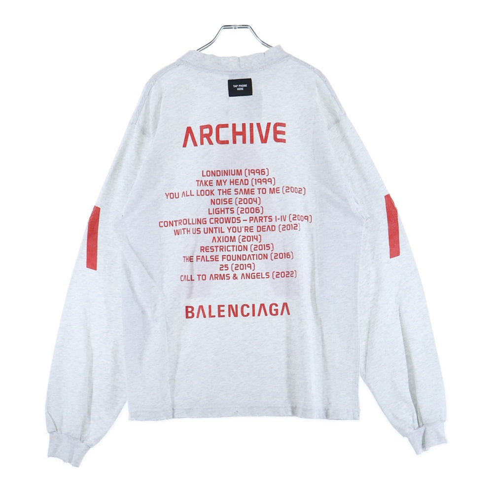 BALENCIAGA(バレンシアガ) 24SS Music Archive Series Connected L/S T