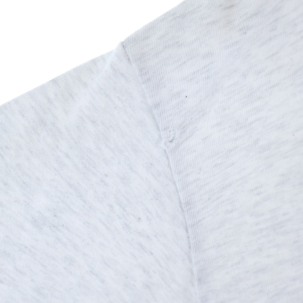 BALENCIAGA(バレンシアガ) 24SS Music Archive Series Connected L/S T-Shirt アーカイブロゴ ダメージ加工 長袖Tシャツ ロンT グレー 781245 TQVA1