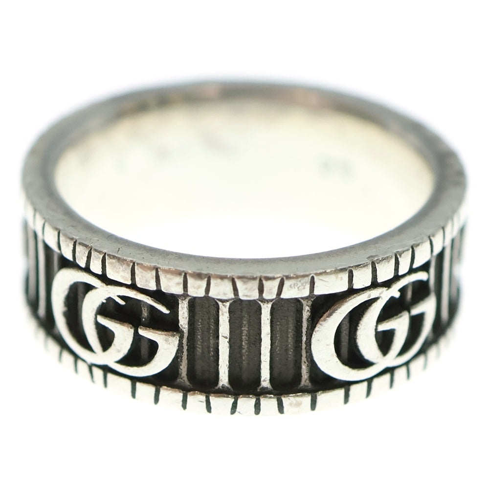 GUCCI(グッチ) Double G Wide Ring ダブルG ワイドリング シルバー 577201