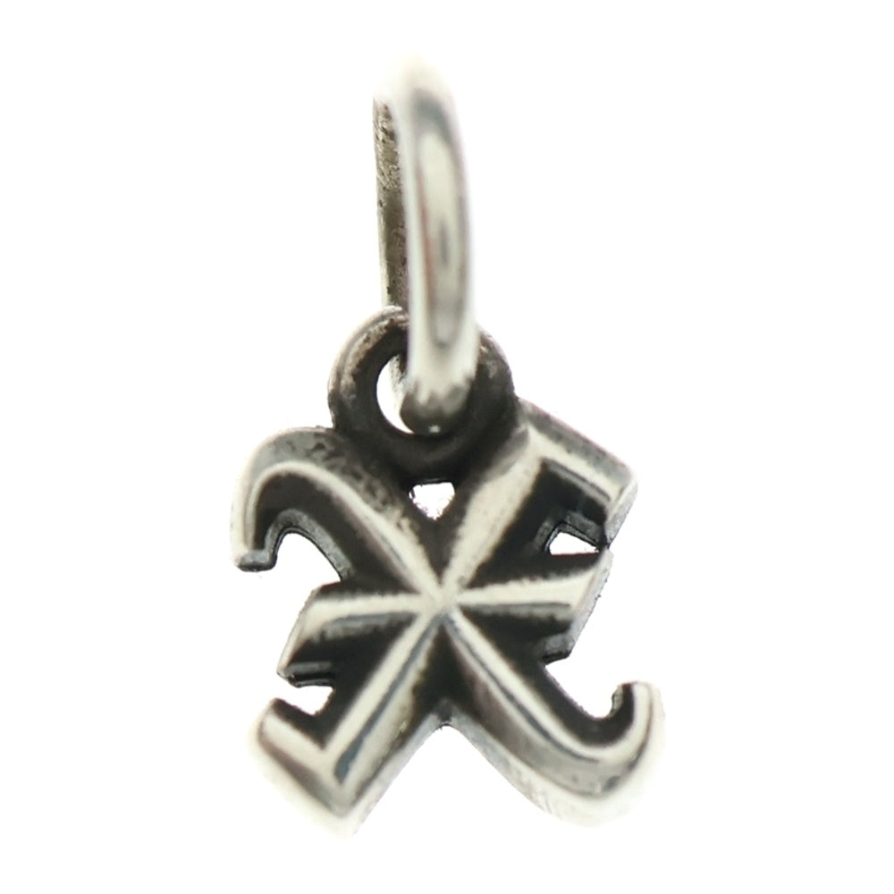 CHROME HEARTS(クロムハーツ) ALPHABET MINI X アルファベットミニ ペンダットトップ シルバー