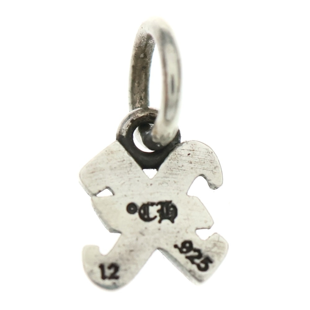 CHROME HEARTS(クロムハーツ) ALPHABET MINI X アルファベットミニ ペンダットトップ シルバー