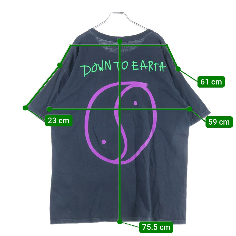 TRAVIS SCOTT(トラヴィススコット) ASTRO WORLD EUROPE TOUR TEE アストロワールド ユーロ ツアー 半袖Tシャツ ブラック