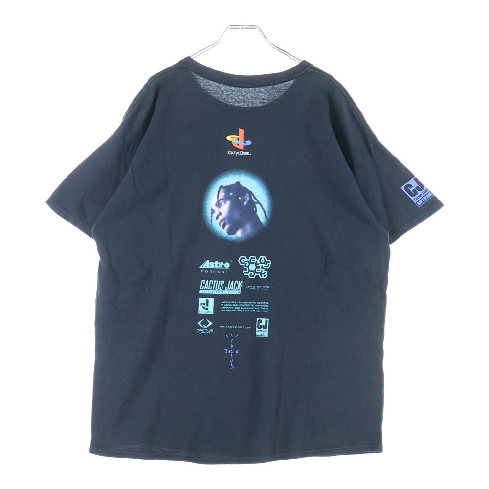 Cactus Jack(カクタスジャック) ×FORTNITE TRAVIS SCOTT フォートナイト トラヴィススコット 半袖Tシャツ ブラック