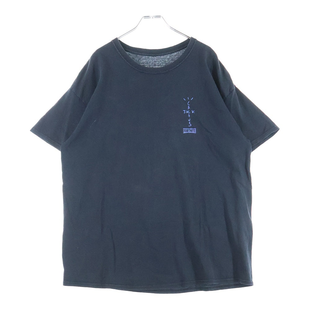 Cactus Jack(カクタスジャック) ×FORTNITE TRAVIS SCOTT フォートナイト トラヴィススコット 半袖Tシャツ ブラック