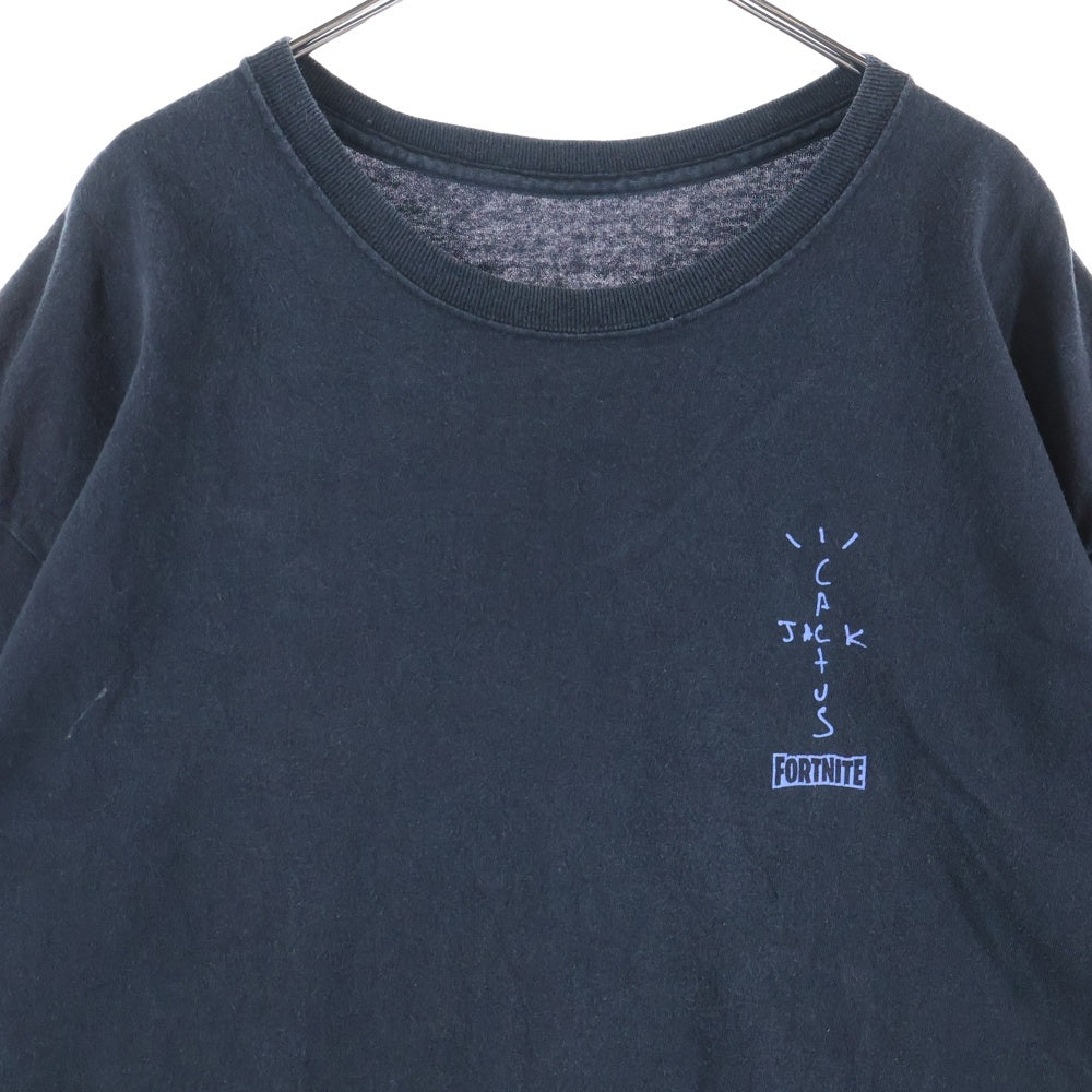 Cactus Jack(カクタスジャック) ×FORTNITE TRAVIS SCOTT フォートナイト トラヴィススコット 半袖Tシャツ ブラック