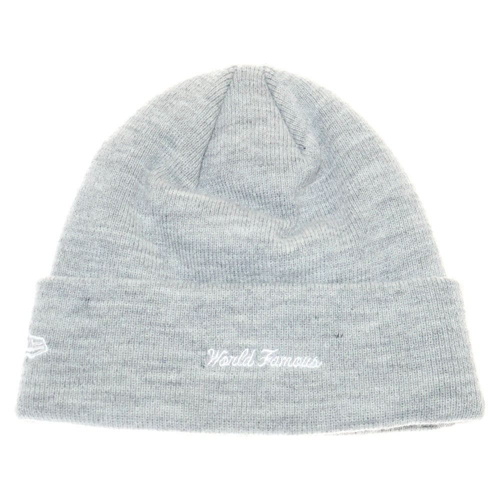 SUPREME(シュプリーム) 22AW New Era Box Logo Beanie ニューエラ ボックスロゴ ビーニー ニット帽 グレー