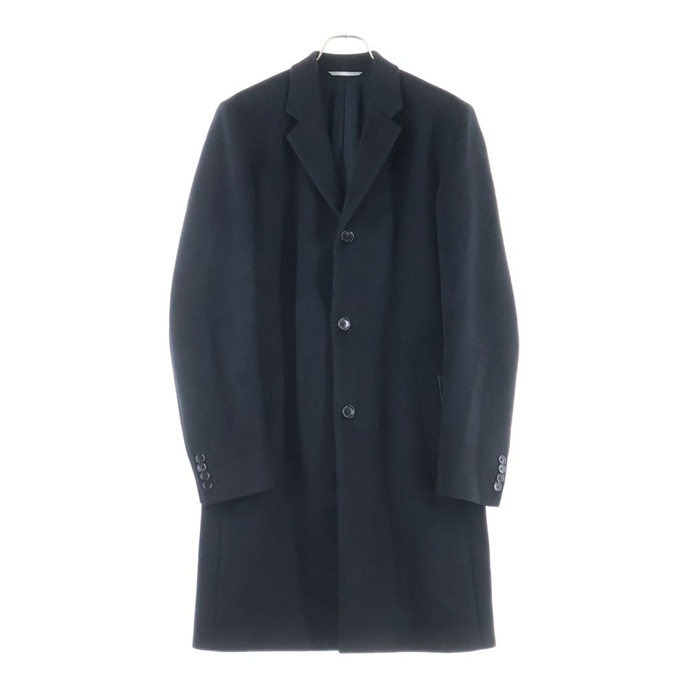 Dior HOMME(ディオールオム) COAT ウール カシミヤ チェスターコート ブラック 533C356C3183